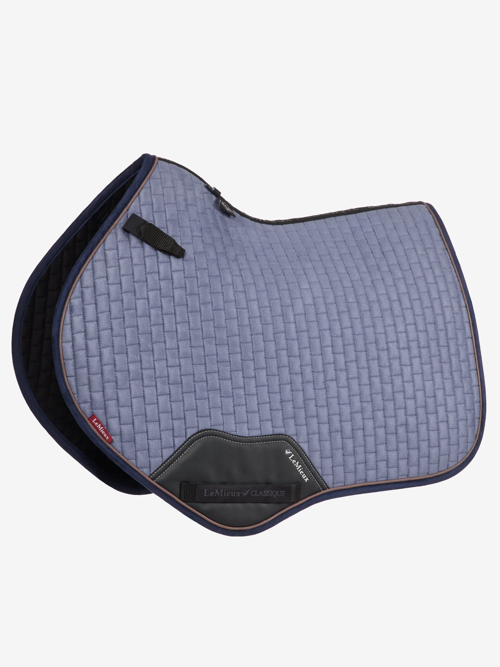 Springunderlag Suede Jay Blue Pony - Sadelunderlag