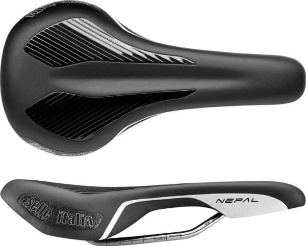 Sort Selle Italia Nepal Sadel Match 316 Tube Fibra Tek Sit 028a001ikc001 - Selle Italia Sadel  - 8030282459786