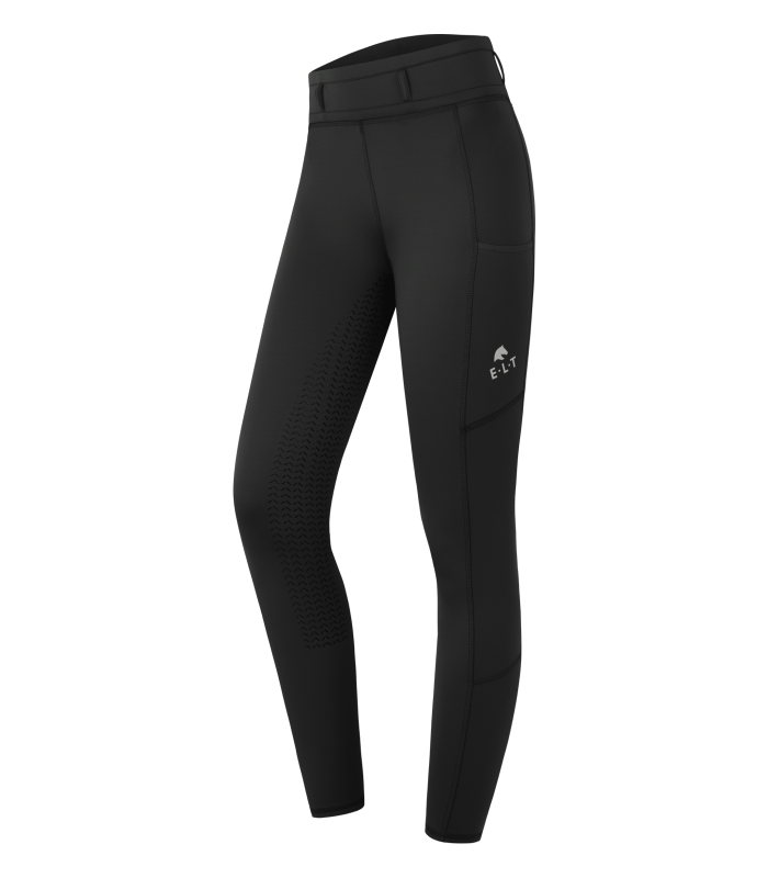 Sort Elt Vinter Ridetights Ella - Ridebukser