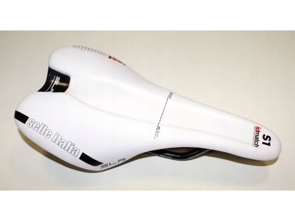 Hvid Selle Italia Slr Boost Match Manganrør Test Sadel - Selle Italia Sadel  - 8030282507463