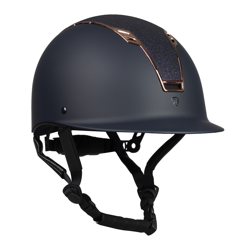 Horka Ridehjelm Sparrow Navy Rose - Ridehjelm