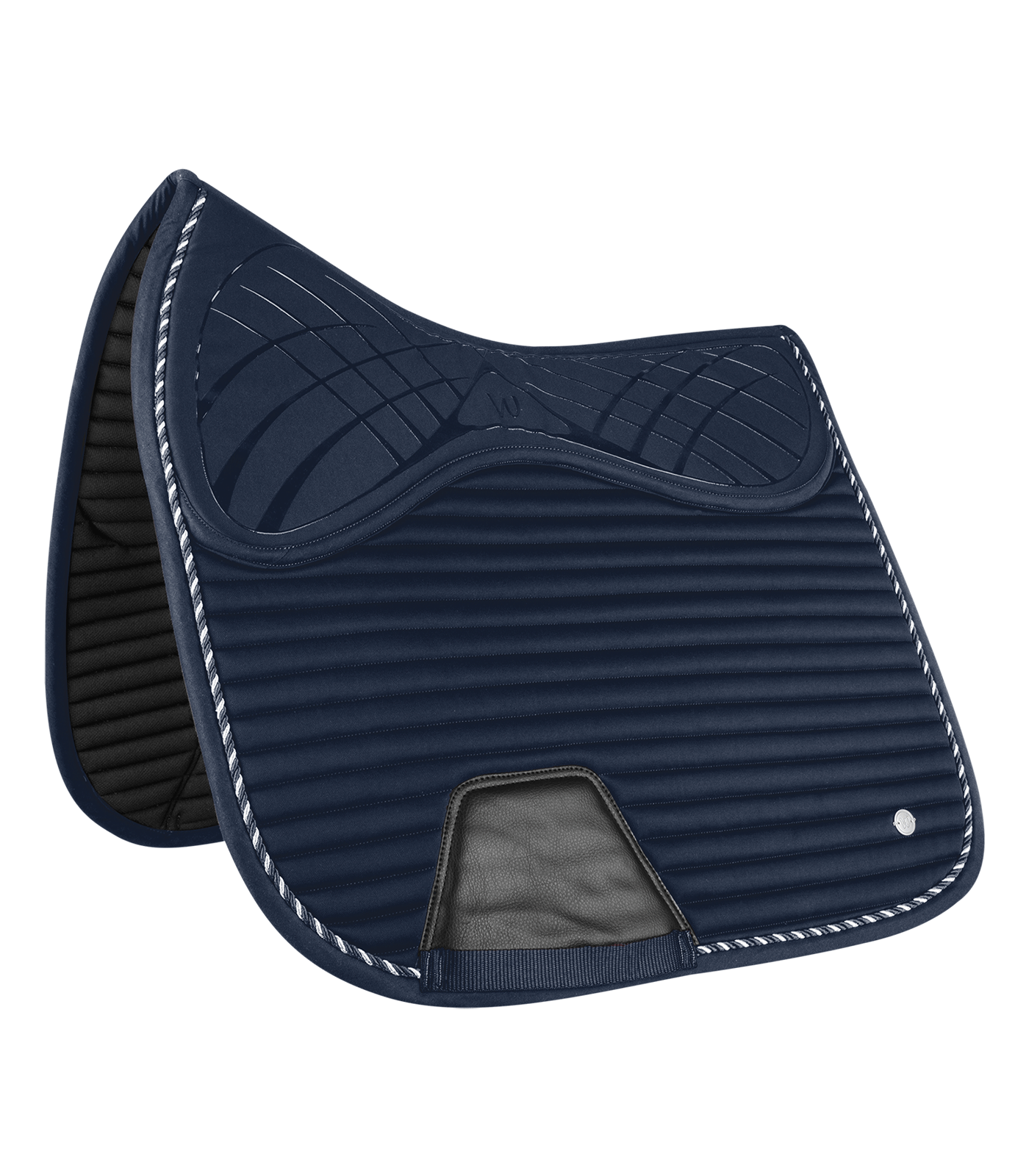 Dressur Underlag Riga Navy Full - Sadelunderlag