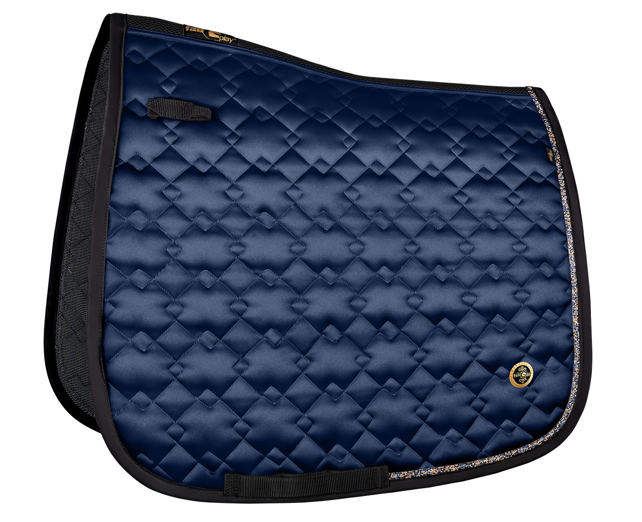 Fairplay Hematite Underlag Navy Dr17 - Sadelunderlag  - 5903631072963