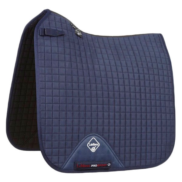 Dressurunderlag Suede Navy Pony - Sadelunderlag