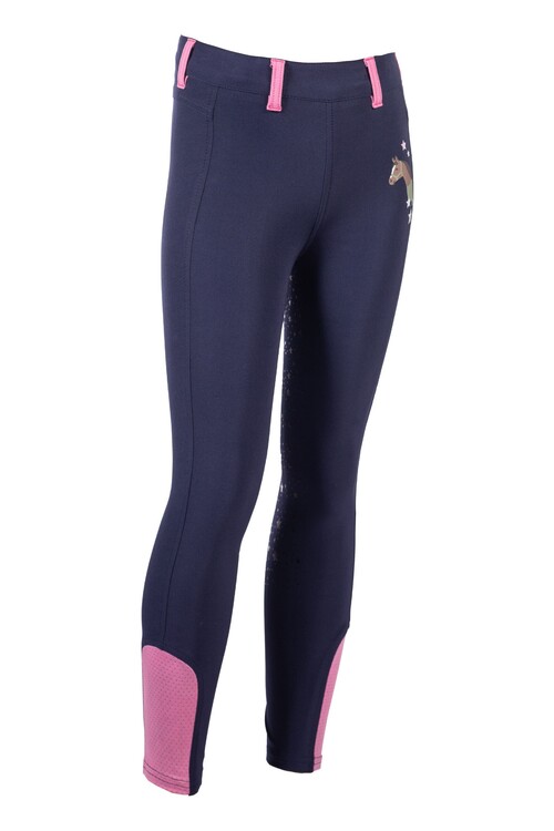 Hkm Ridetights Til Børn Pony Club - Hkm Ridebukser