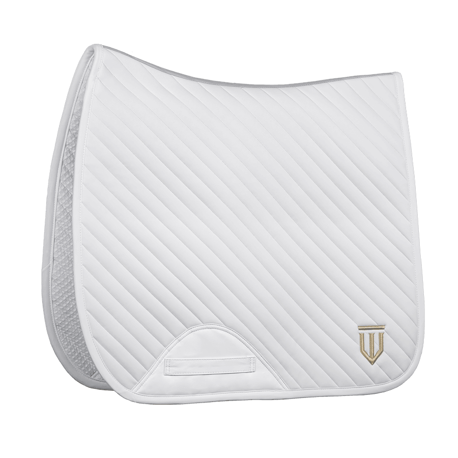 Hvid Winderen Elegance Sadelunderlag Dressur Full Tommer - Winderen Dressur  - 10101004