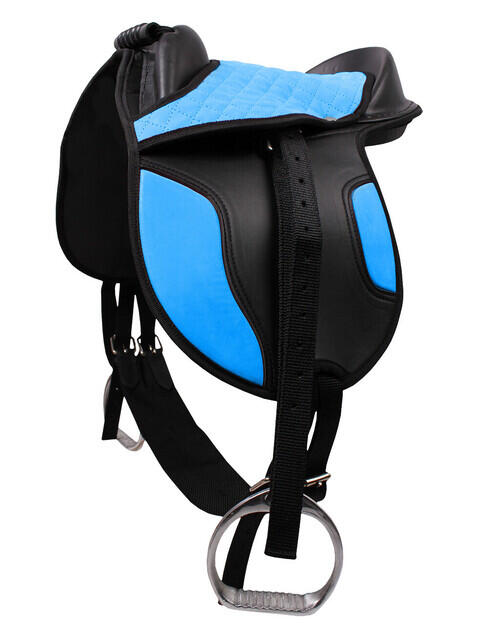 Qhp Ponypude Blå - Qhp Sadel  - 8718369045953
