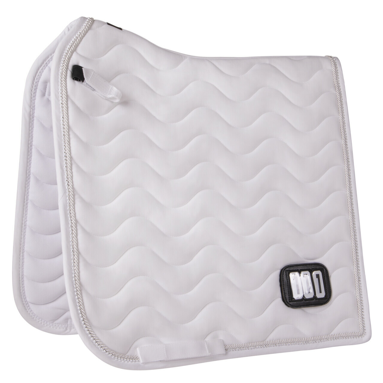 Hvid Qhp Underlag Number Dressur Pony - Dressur