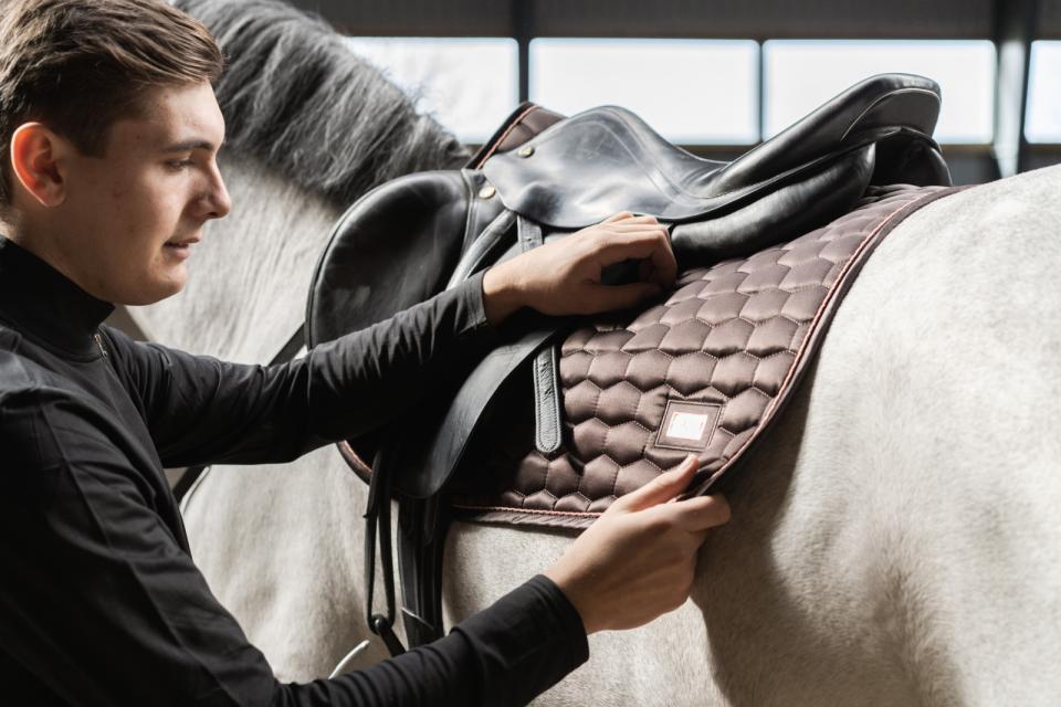 Brun Horse Guard Kora Sadelunderlag Dr16 - Horse Guard Sadelunderlag  - 5701883427117