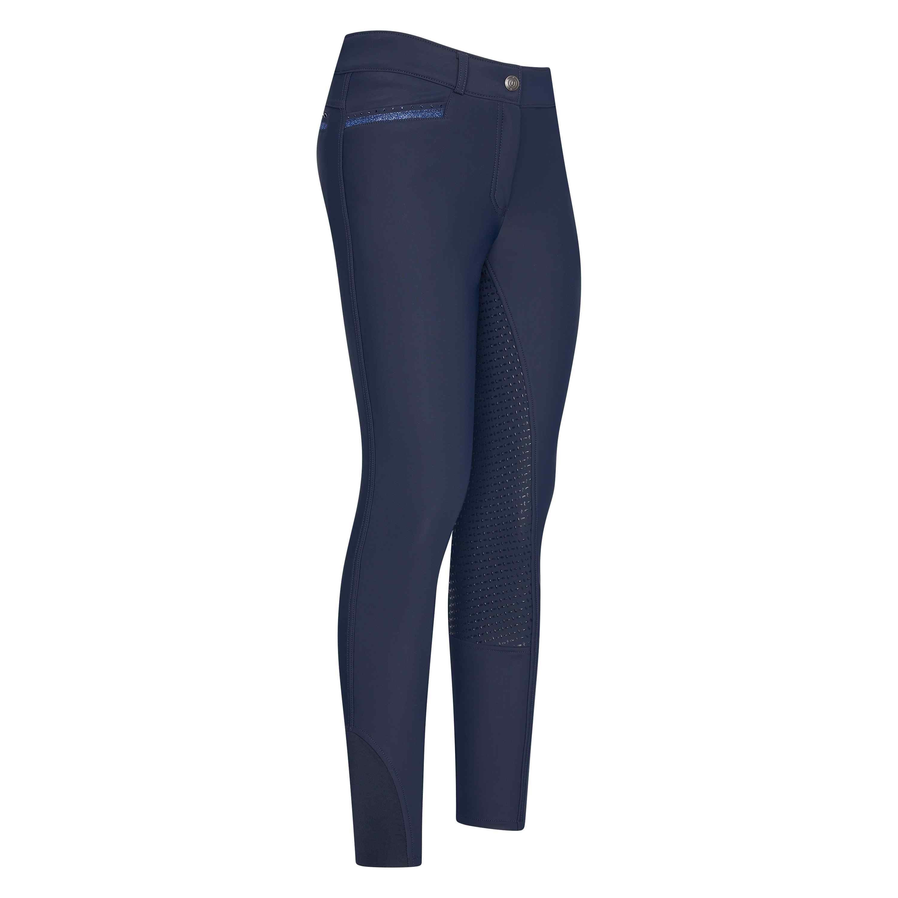 Navy Imperial Riding Ridebukser Højtaljede Vinter Fullgrip Irhei Capone - Imperial Riding Ridebukser  - 8714184877120
