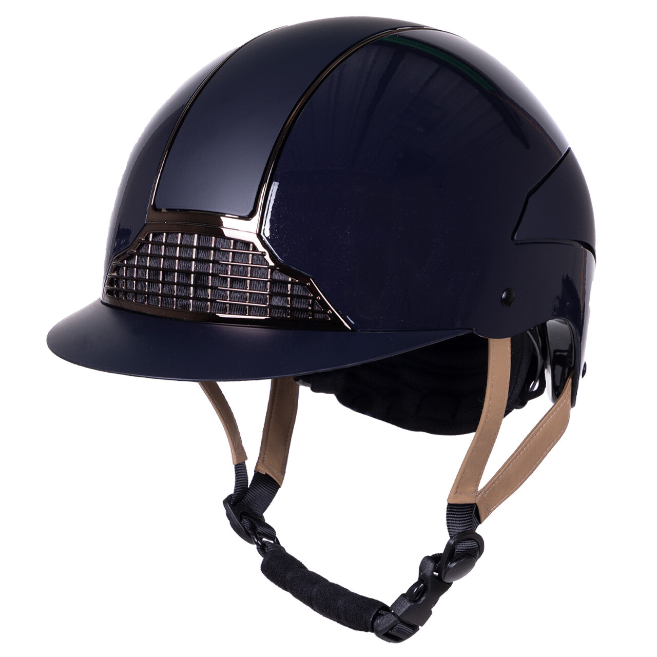 Qhp Ridehjelm Miami Navy - Ridehjelm