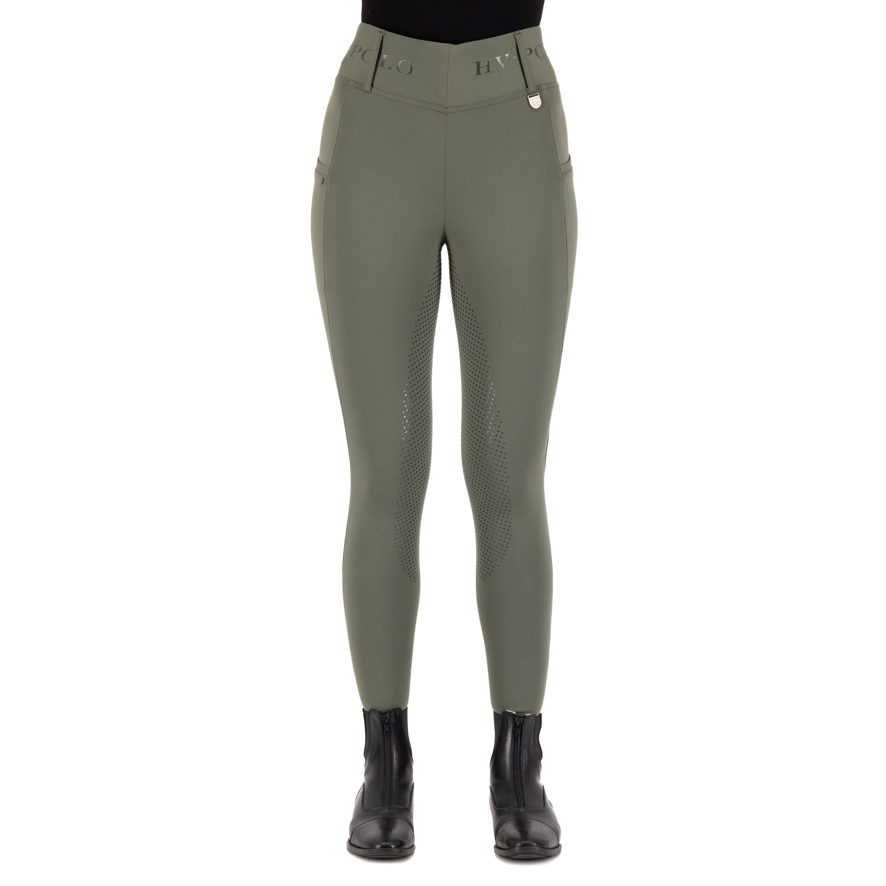 Polo Ridebukser Højtaljet Favourite Summer Fullgrip Meadow - Hv-polo Ridebukser  - 8720063534428