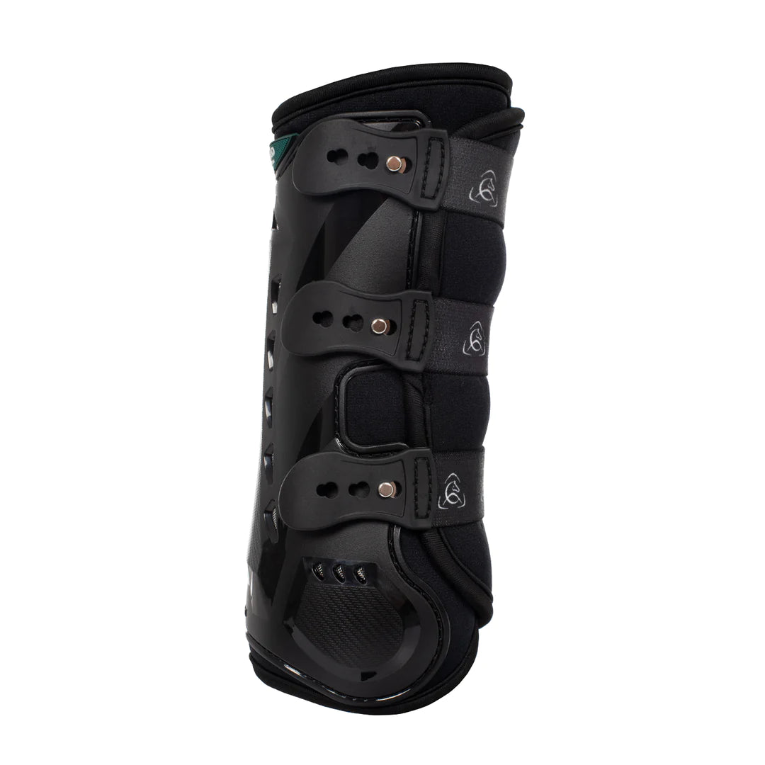 Sort Acavallo Dressur Gamacher Anatomiske Bagben Black - Acavallo Dressur  - 8051360565762