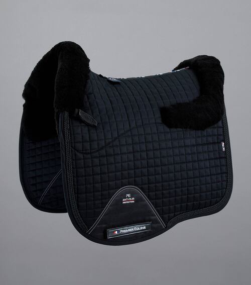 Sort Premier Equine European Merino Dressurunderlag - Premier Equine Dressur  - 0732068262778