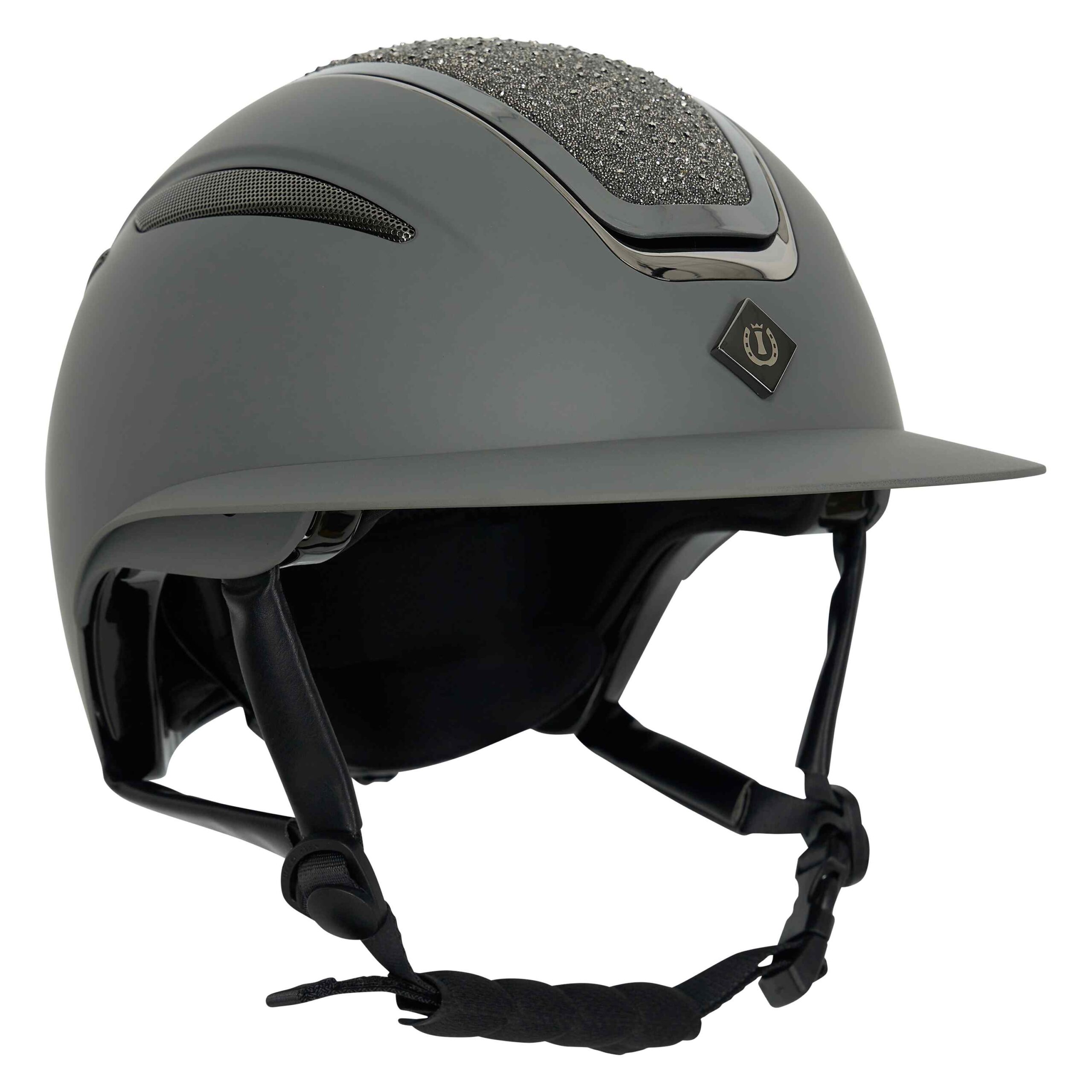 Irh Ridehjelm Olania Deluxe GrÅ - Ridehjelm