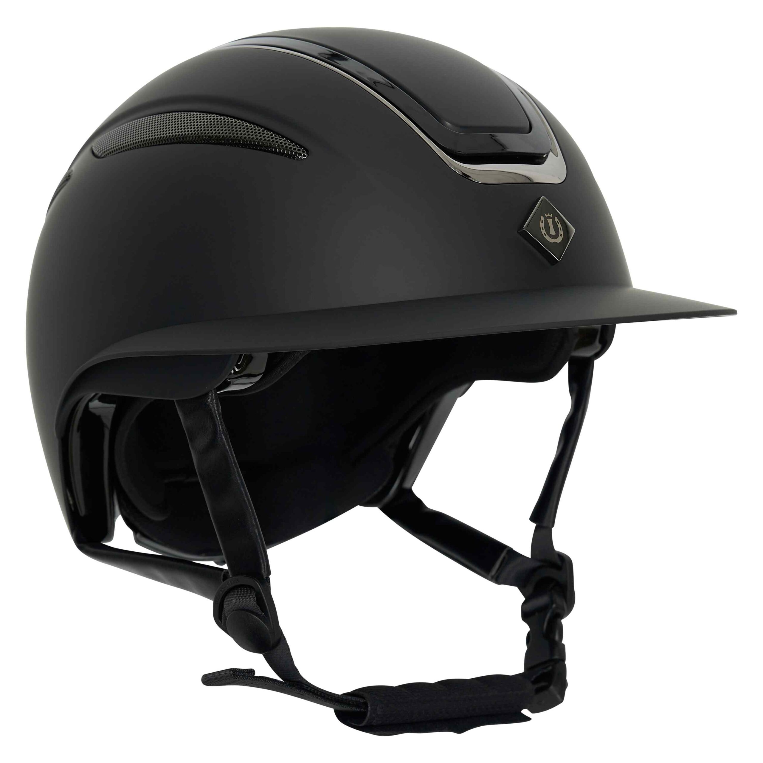 Sort Irh Ridehjelm Olania Deluxe - Ridehjelm