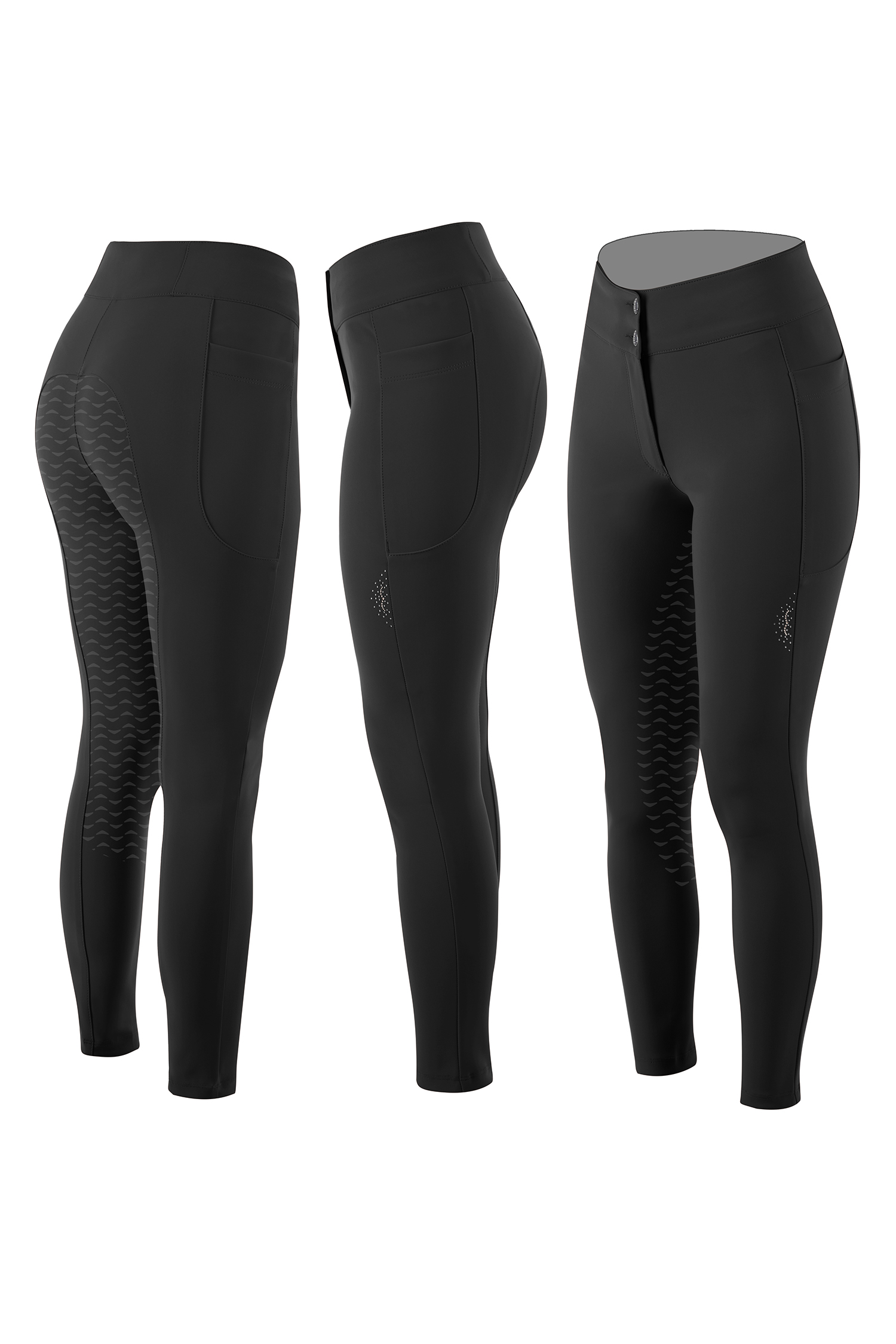 Animo Ridebuks Med Fuldgrip Nuvelin - Ridebukser
