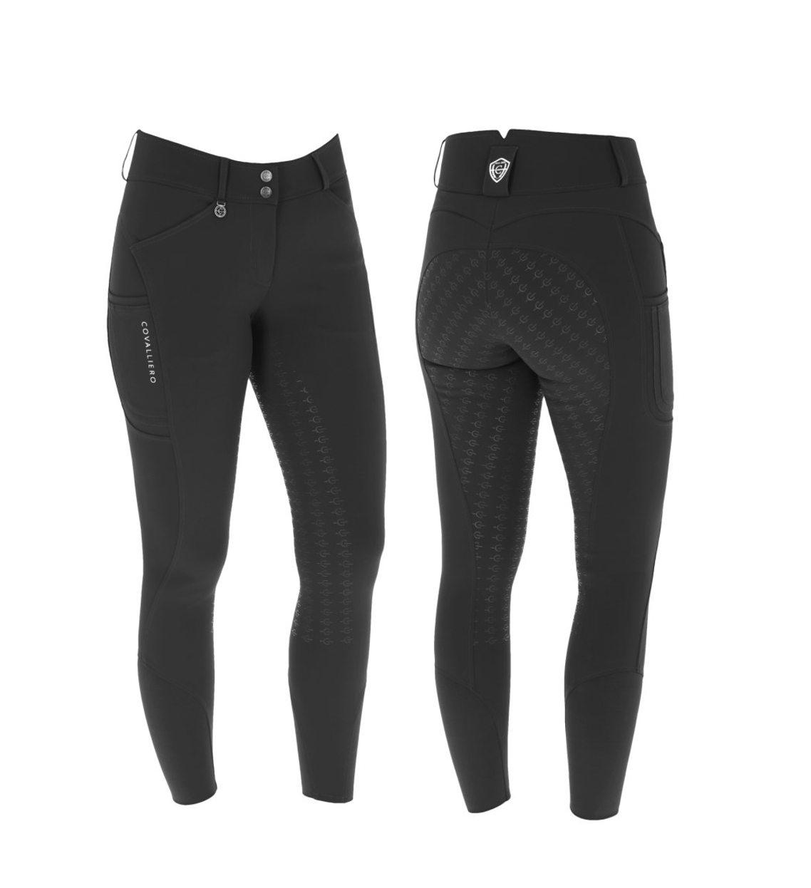 DARK NAVY Covalliero Premium Ridebukser Str - Ridebukser  - 4018653316559