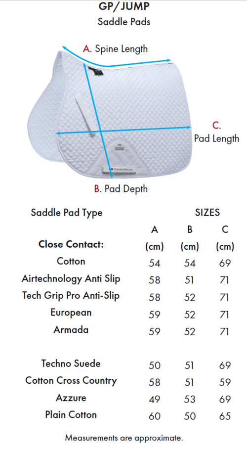 Premier Equine European Merino Spring Underlag Navy Navy - Premier Equine Dressur  - 0732068262990