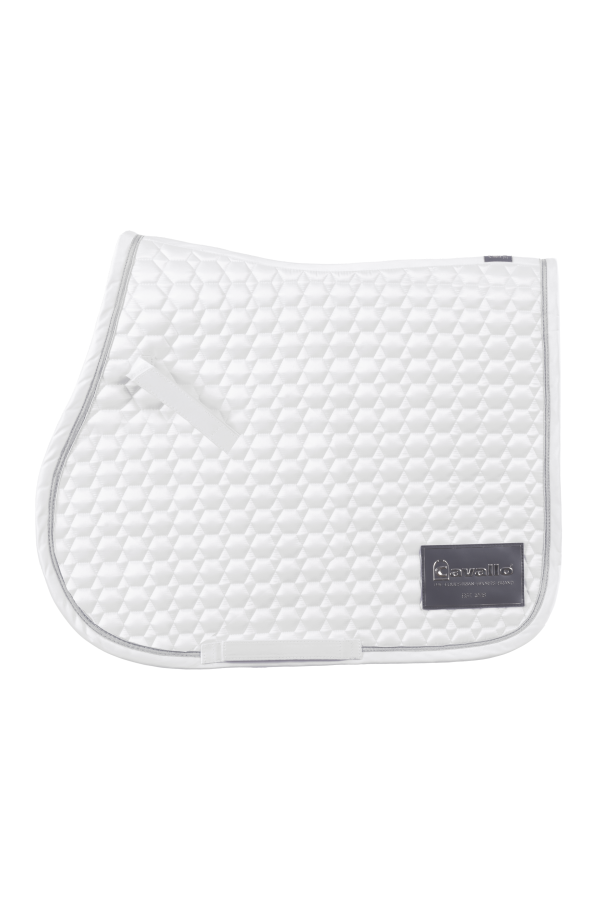 Hvid Cavallo Sadelunderlag Jolly Dressur Pony - Dressur