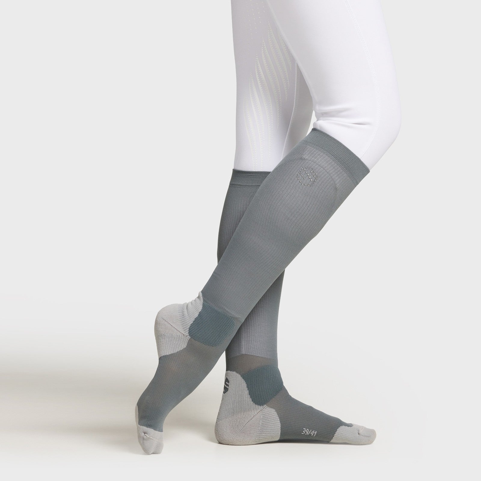 Stormy Sea Samshield Ridestrømper Dame Balzane Soft Ss24 - Samshield Ridestrømper