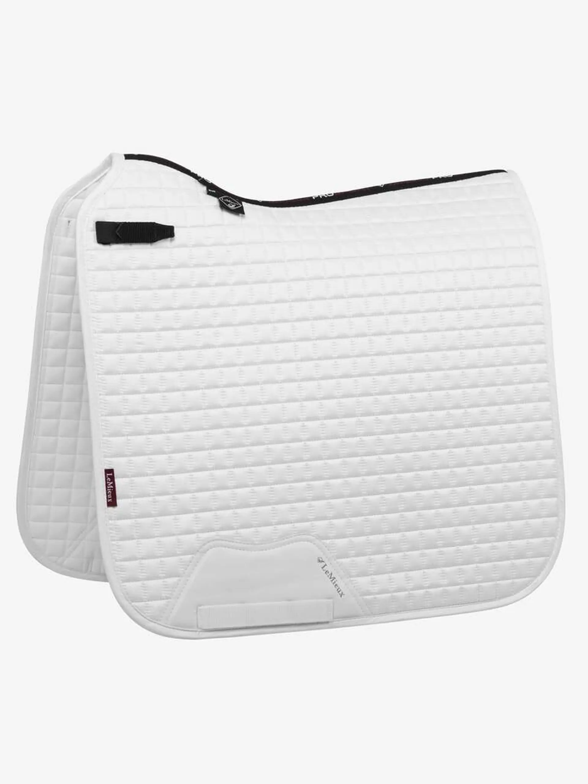 Hvid Lemieux Dressurunderlag Suede - Sadelunderlag