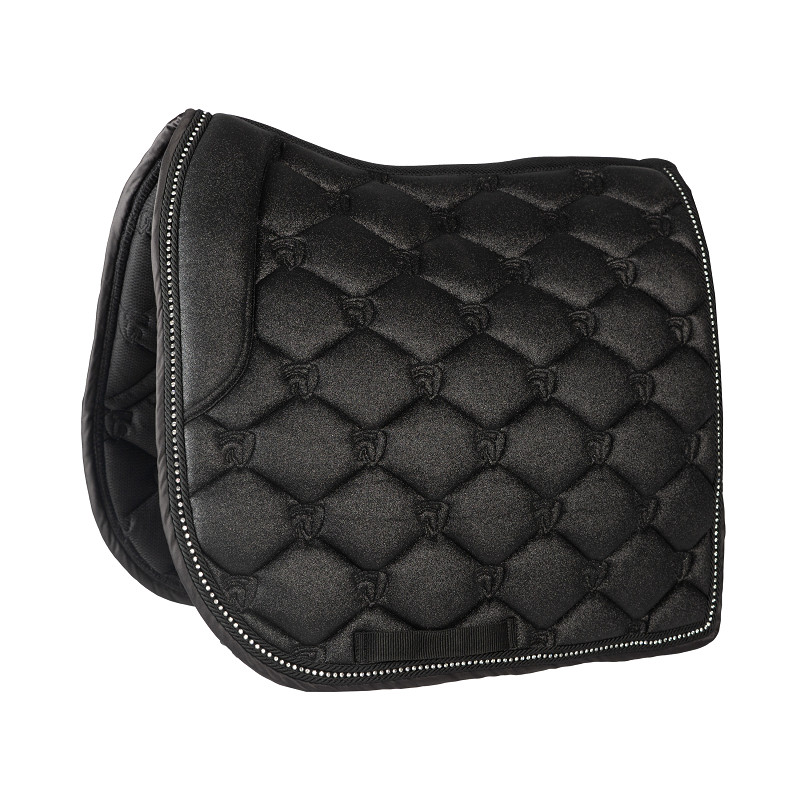 Sort Horka Glitter Underlag Dr17 - Sadelunderlag  - 8717791068196