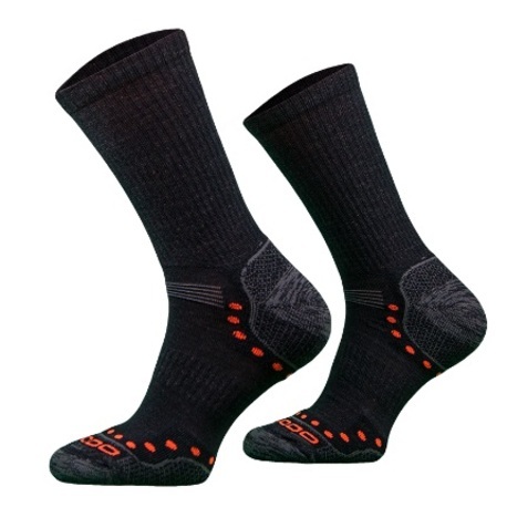 Sort Comodo Alpaca Light Strømper - Comodo Ridestrømper