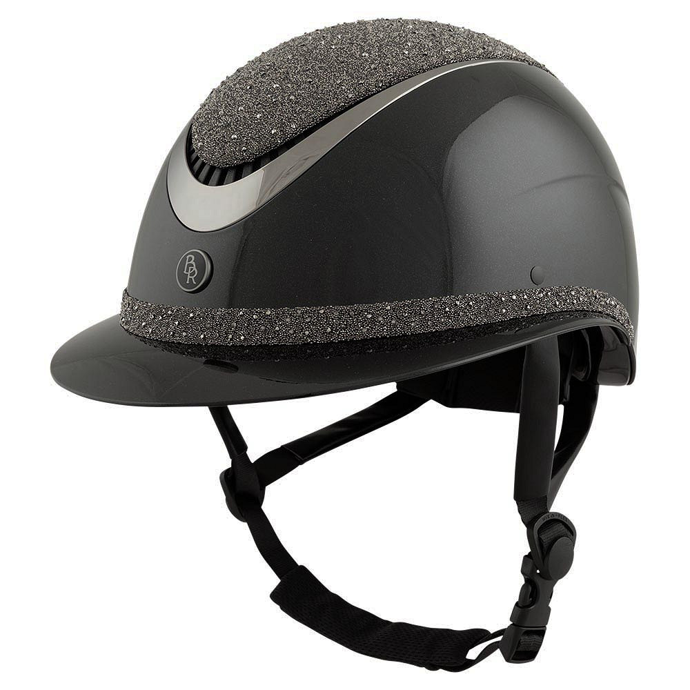 Theta Plus Dazzling Glamourous Glossy Ridehjelm - Ridehjelm