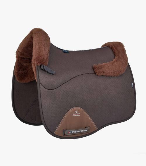 Premier Equine Close Contact Airtechnology Shockproof Wool Dressur Brun Brun - Premier Equine Dressur  - 732068262518