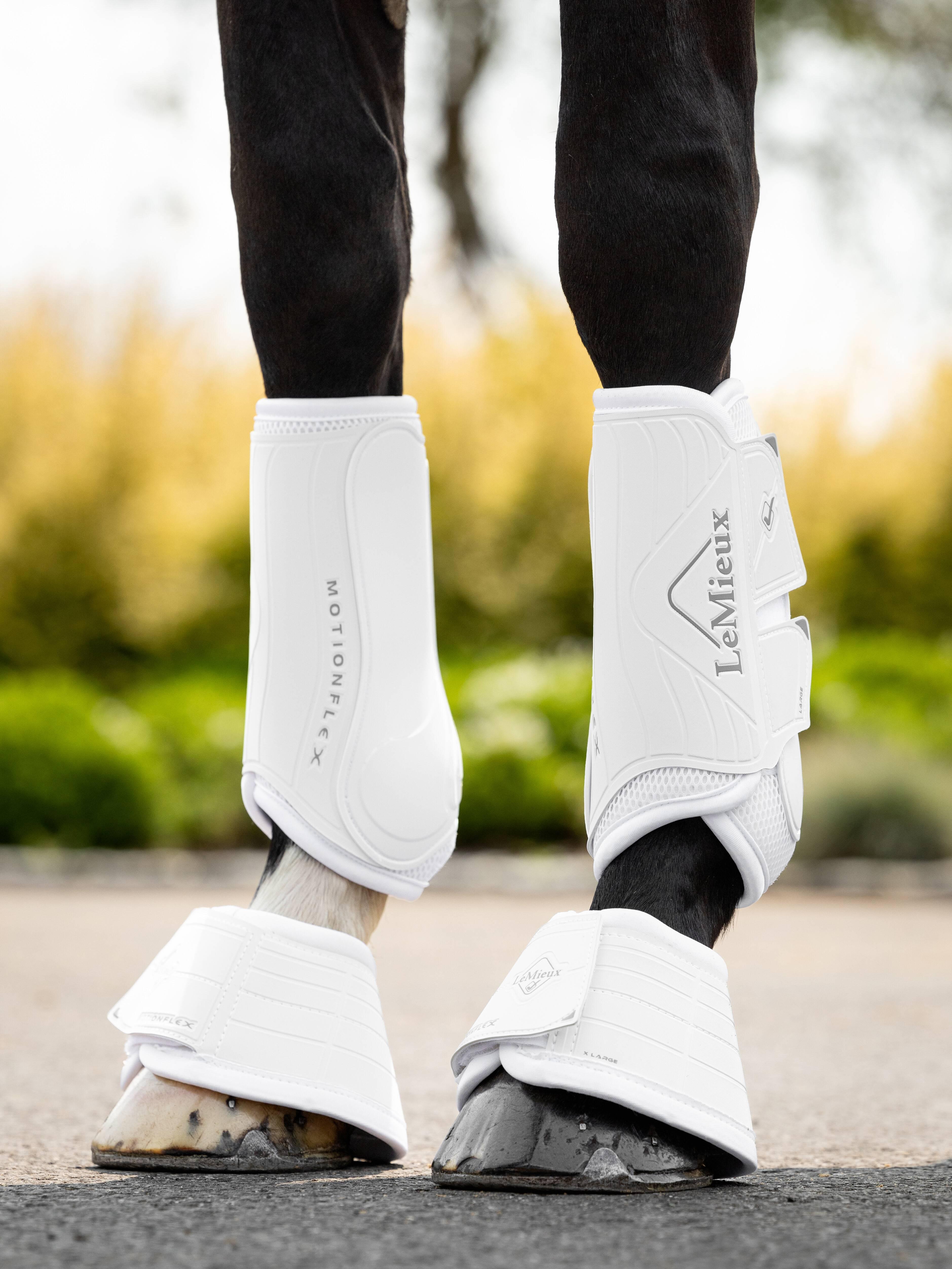 Hvid Lemiux Motionflex Dressur Gamacher - Lemieux Dressur  - 5056252393921
