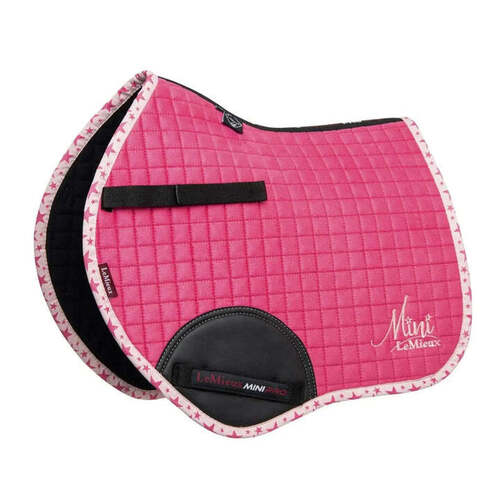 Lemieux Mini Suede Springunderlag Watermelon - Lemieux Sadelunderlag  - 5056252335846