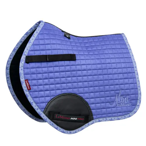 Lemieux Mini Suede Springunderlag Bluebell - Lemieux Sadelunderlag