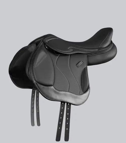 Sort Premier Equine Rouen Monoflap Cross Country Sadel - Premier Equine Sadel