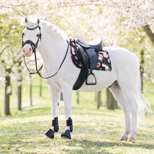 Irhrebel Dressur Underlag Flower Print Pony - Imperial Riding Sadelunderlag