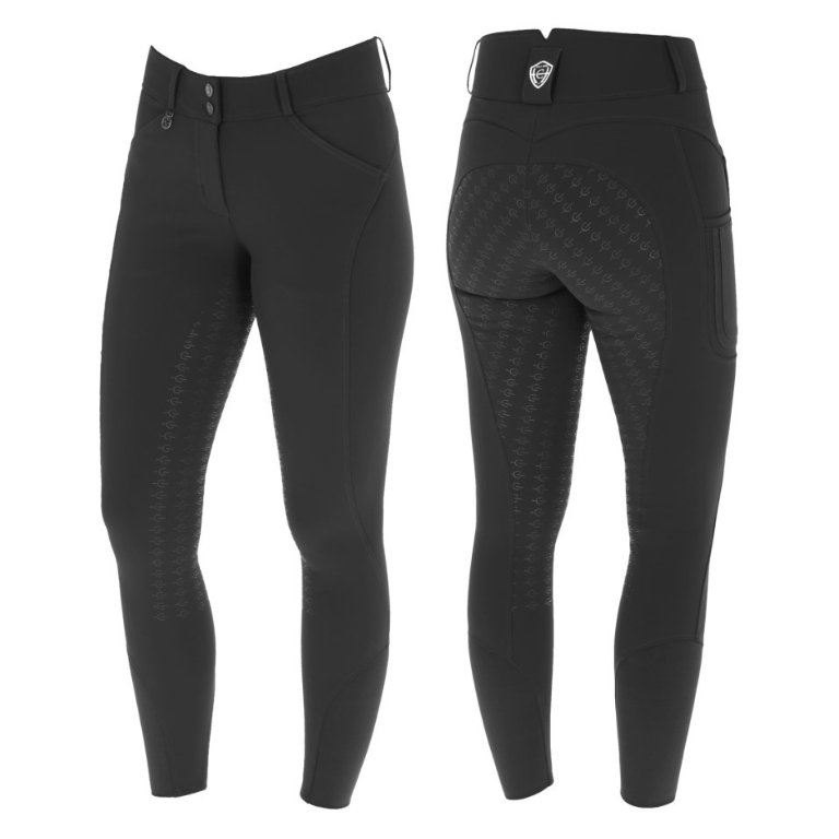 Sort Covalliero Premium Ridebukser - Ridebukser