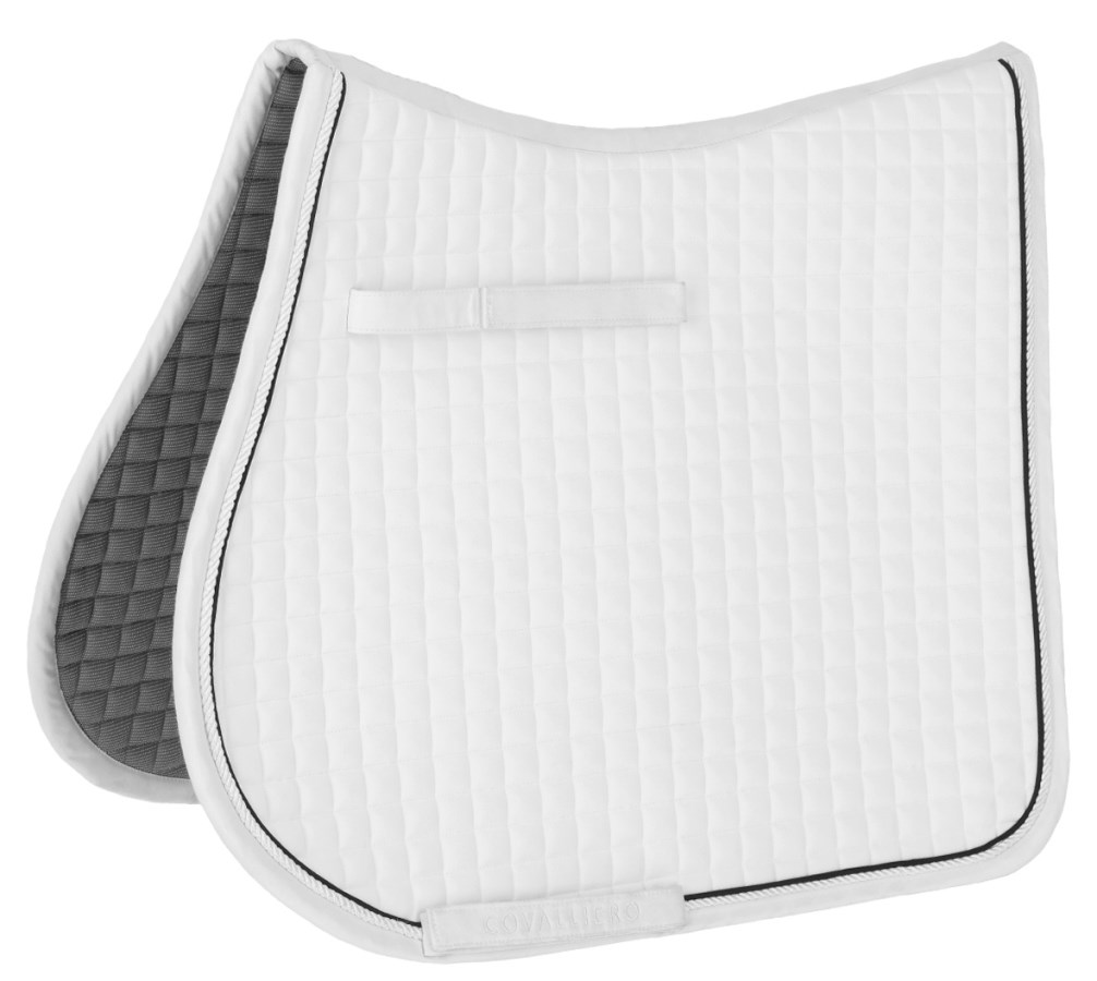 Hvid Covalliero Sadelunderlag Ss25 Kombi Full - Sadelunderlag
