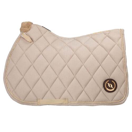 Back Track Haze Collection Springunderlag Beige Cob - Back On Track Sadelunderlag