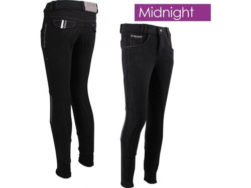 Qhp Coco Junior Ridebukser Midnight - Qhp Ridebukser