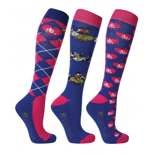 Thelwell Pak Strømper - Thelwell Ridestrømper