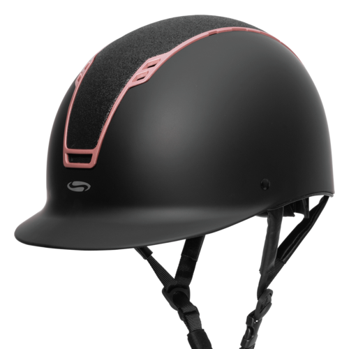 Swing H22 Shine Ridehjelm Mat Rosegold - Swing Ridehjelm  - 4057962212022