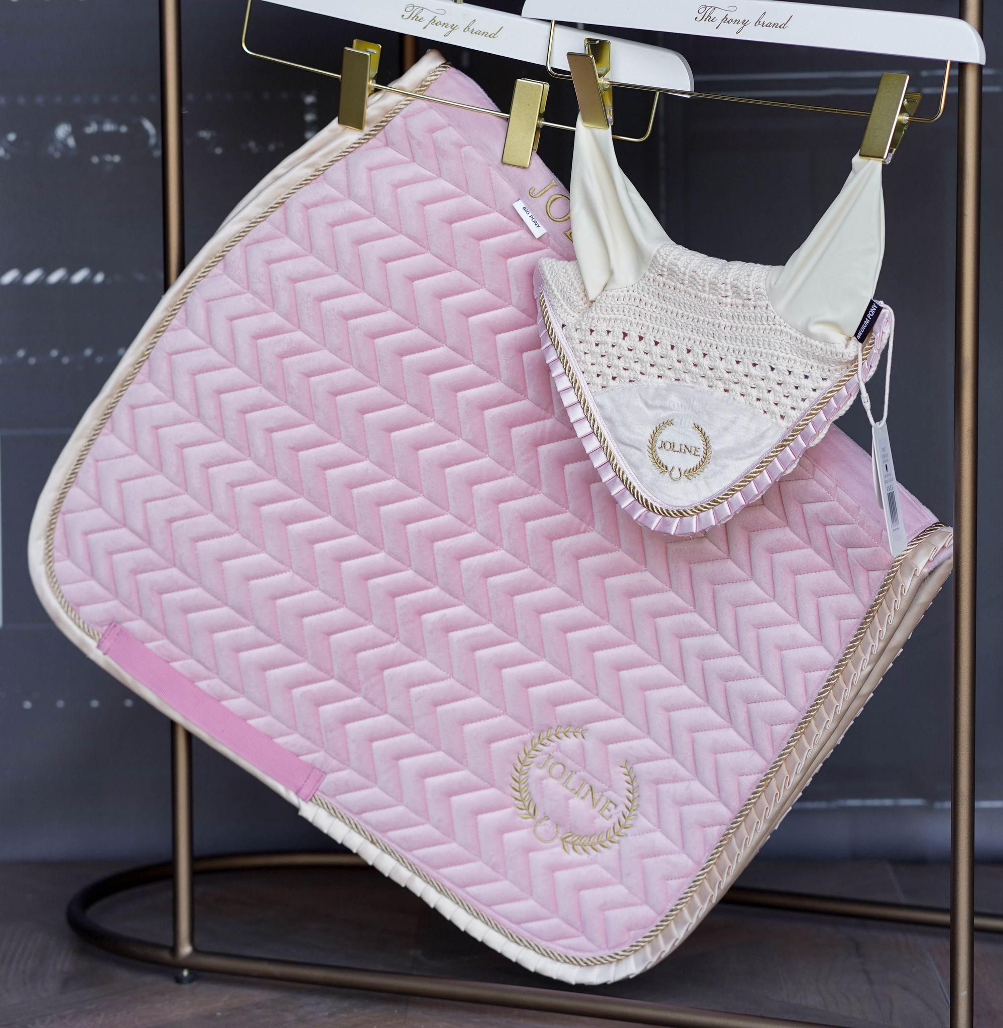 Pink Joline Sadelunderlag Shetland - Joline Sadelunderlag  - 8721082136167