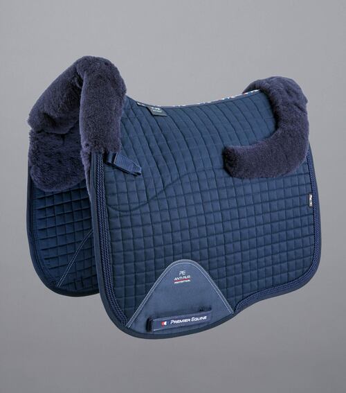 Premier Equine European Merino Dressurunderlag Navy Navy - Premier Equine Dressur  - 0732068262846