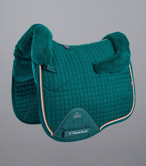 Grøn Premier Equine European Merino Dressurunderlag - Premier Equine Dressur  - 0732068267988