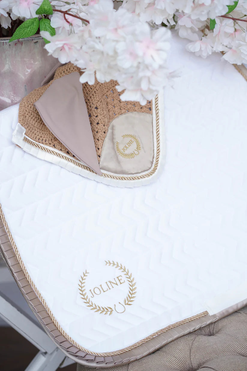 Hvid Joline Sadelunderlag White Shetland White - Joline Sadelunderlag - 8721082136037