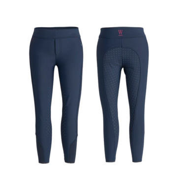 Wahlsten Lumi Vinter Ride Tights Navy - Wahlsten Ridebukser