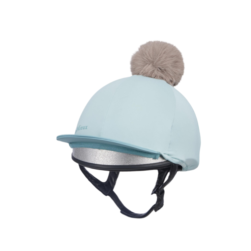 Lemieux Ss25 Pom Hjelmovertræk Aqua Lagoon - Lemieux Ridehjelm  - 5063240067757