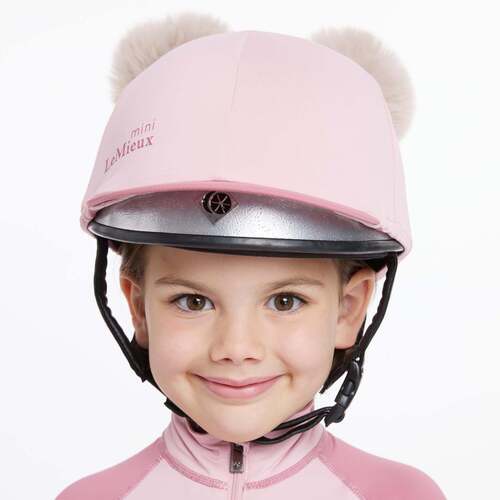 Lemieux Mini Double Pom Hjelmovertræk Blossom - Lemieux Ridehjelm  - 5063240069621