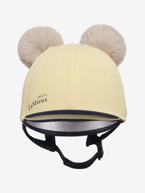 Lemieux Mini Double Pom Hjelmovertræk Mimosa - Lemieux Ridehjelm  - 5063240069645