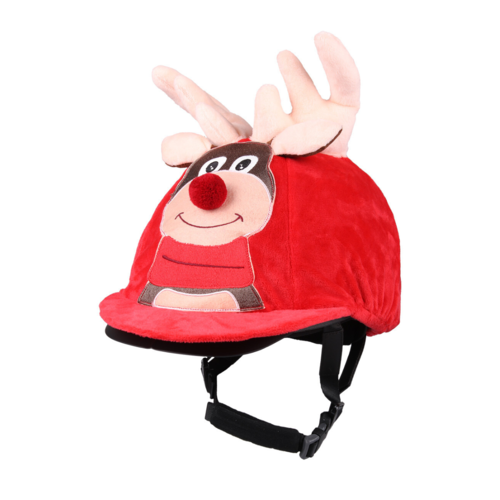 Jule Hjelmovertræk Rudolf - Qhp Ridehjelm  - 8718369252023